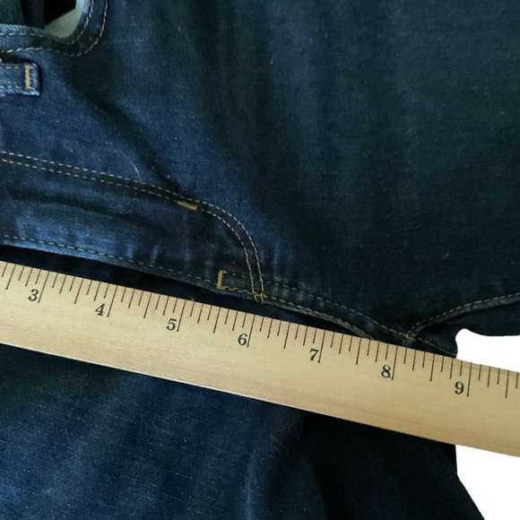 Levis 711 Skinny Dark Wash Denim Blue Jeans Woman’s Size 26 X 27 - Picture 6 of 11